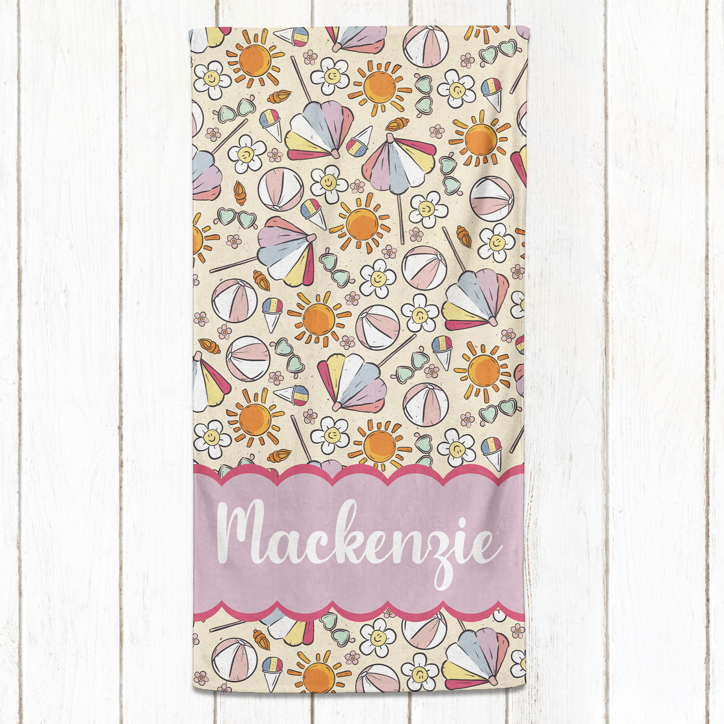 Boho Beach Towel