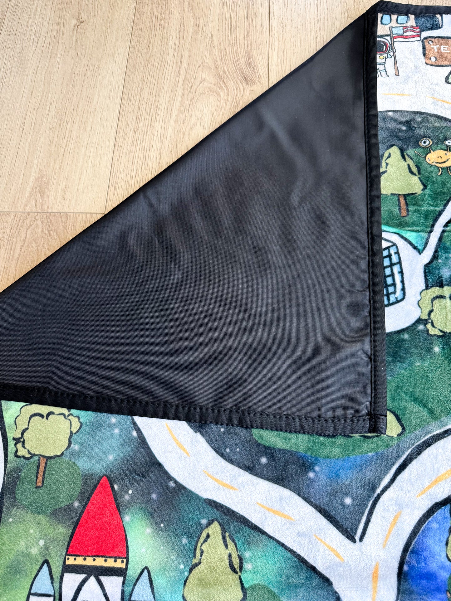 Picnic Play Mat - Take me to space