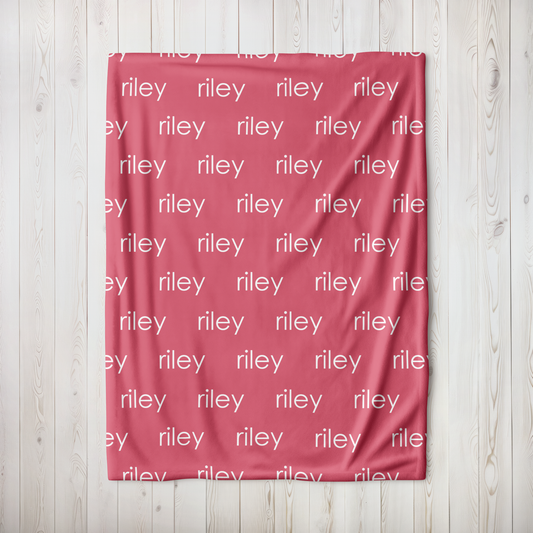 Personalized Minky - Watermelon