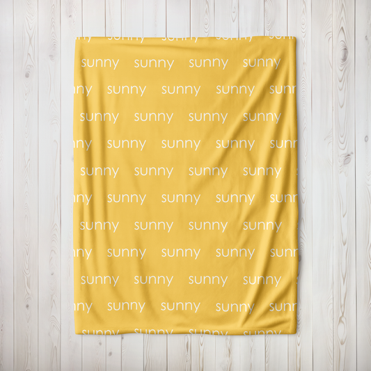 Personalized Minky - The Yellows & Oranges Color Palette