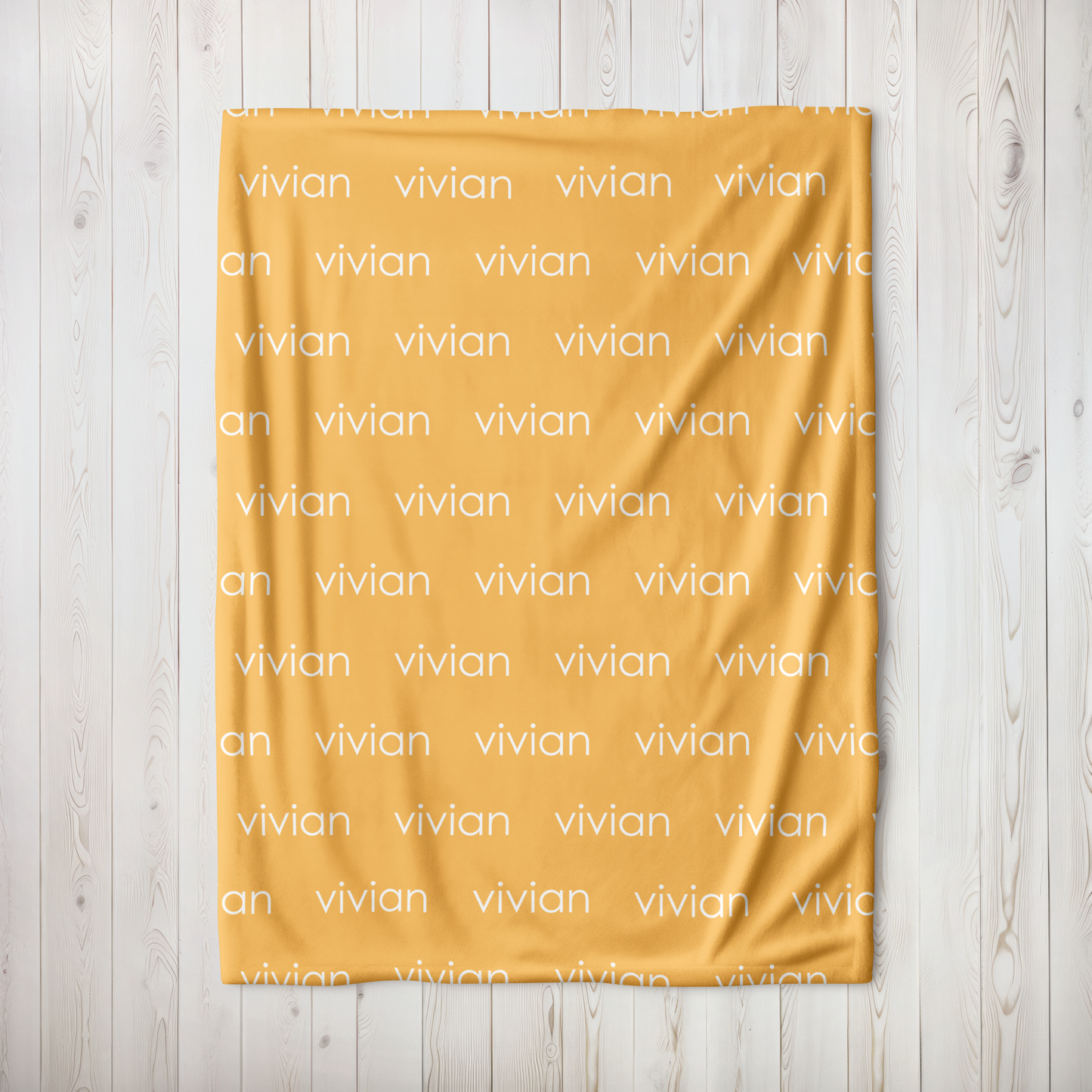 Personalized Minky - Gold