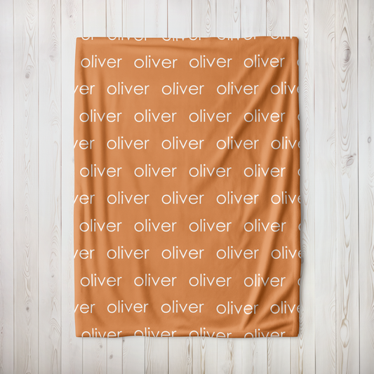 Personalized Minky - Sandstone