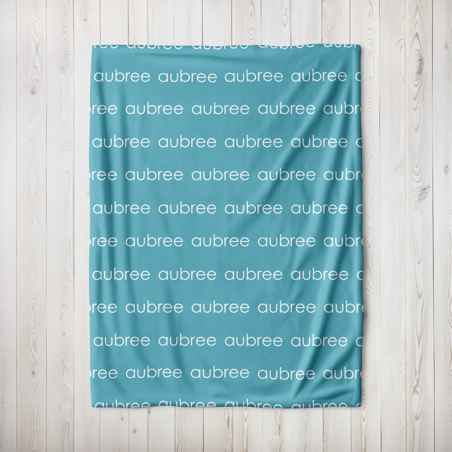 Personalized Minky - Dark Turquoise