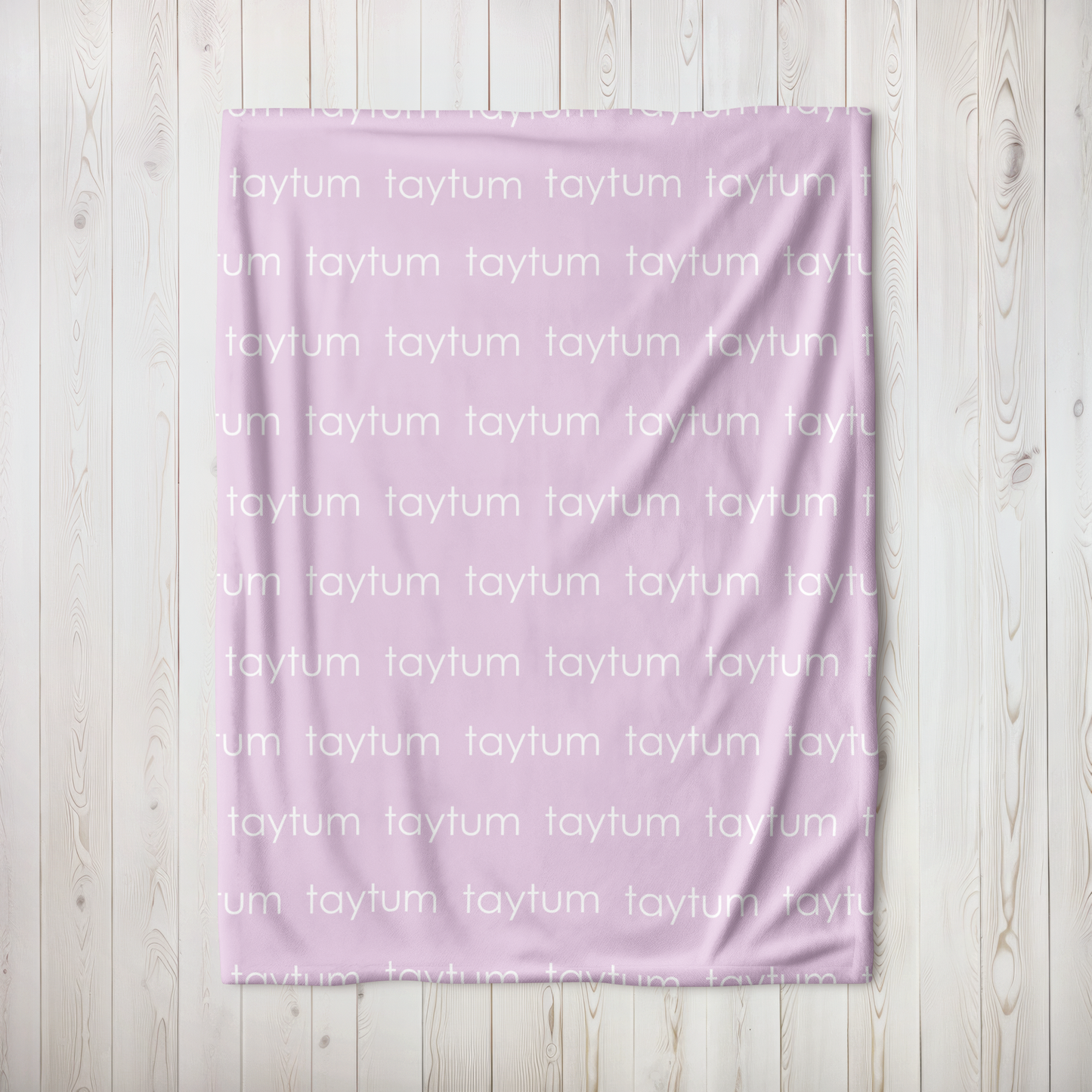 Personalized Minky - Lavender