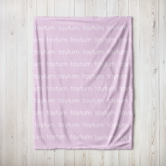 Personalized Minky - The Purples Color Palette