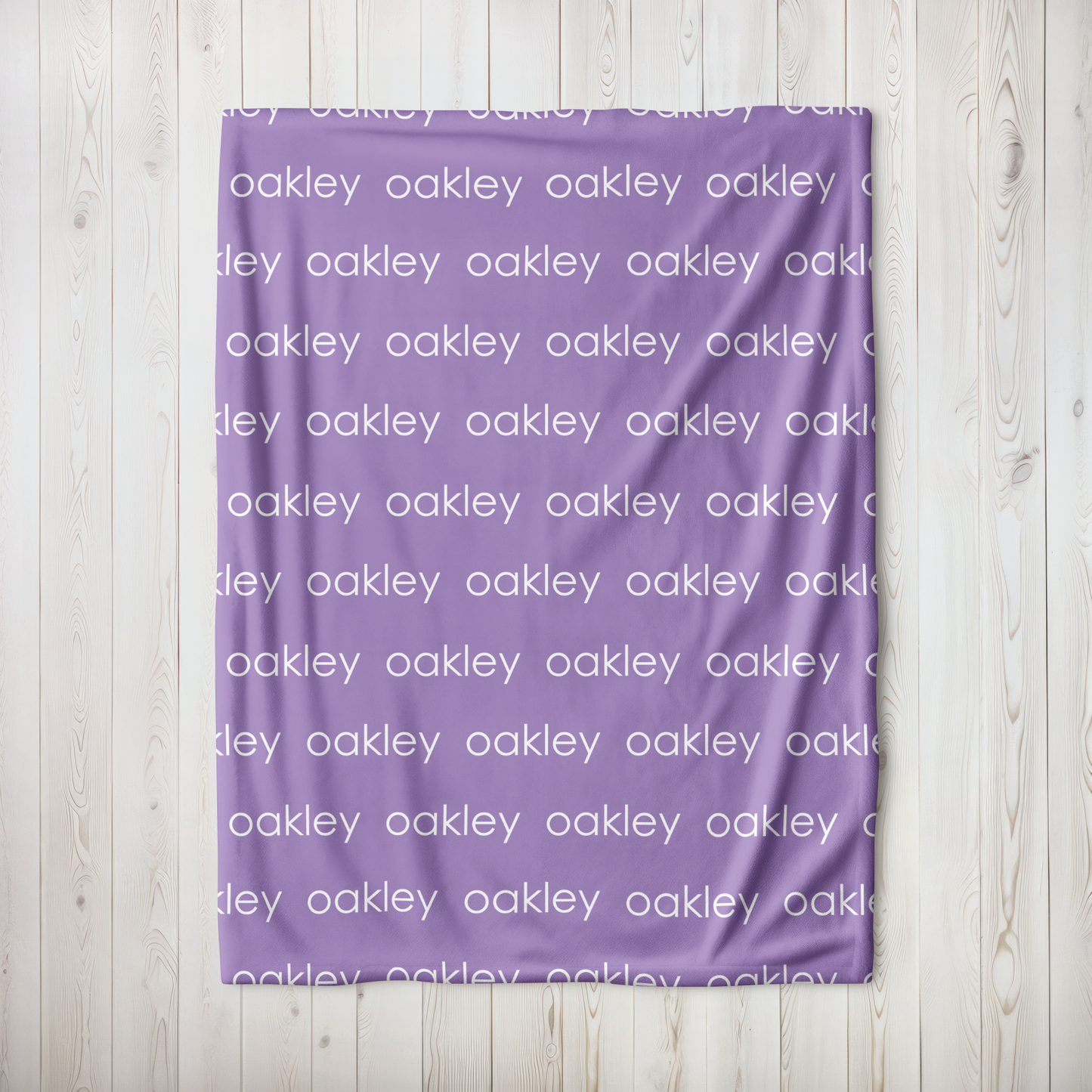 Personalized Minky - Amethyst
