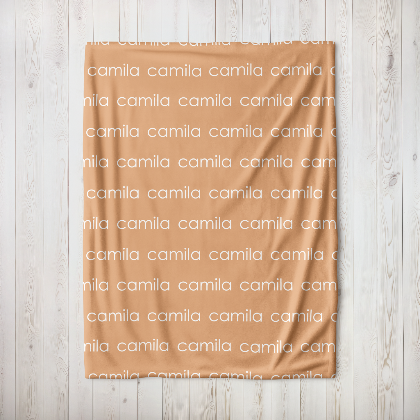 Personalized Minky - Camel