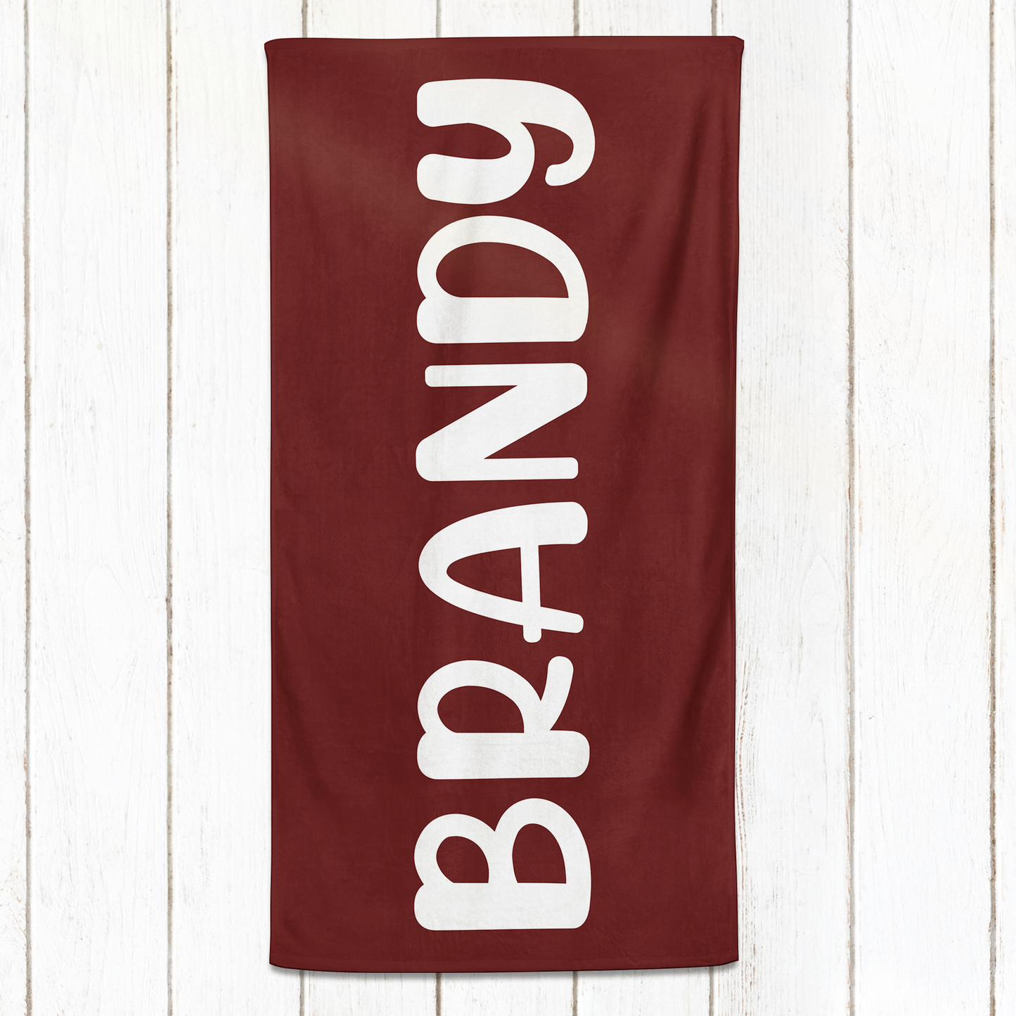 Solid Name Towel - Pinks & Reds