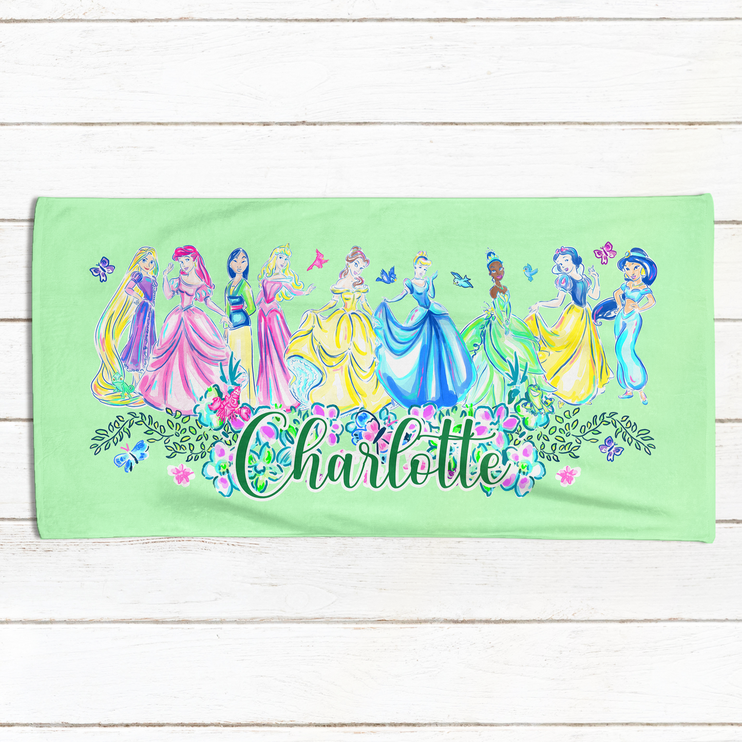 Blooming Royalty Towel