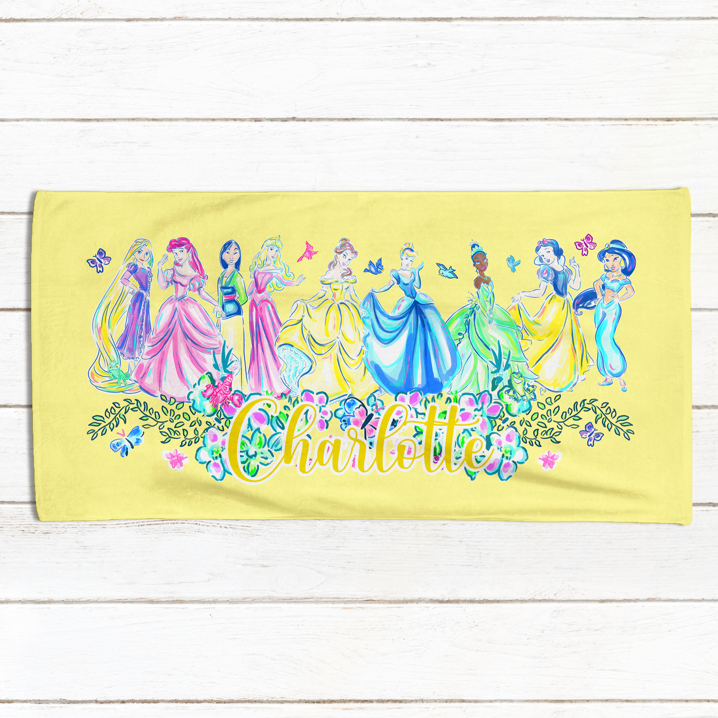 Blooming Royalty Towel