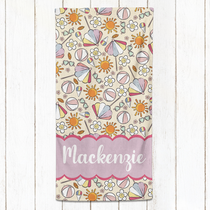 Boho Beach Towel