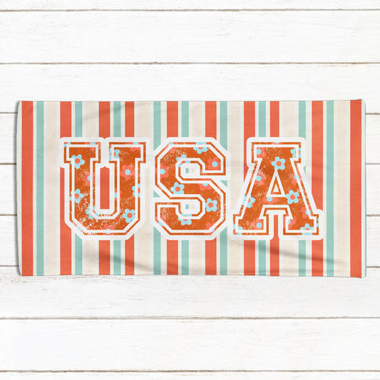USA Stripe Towel