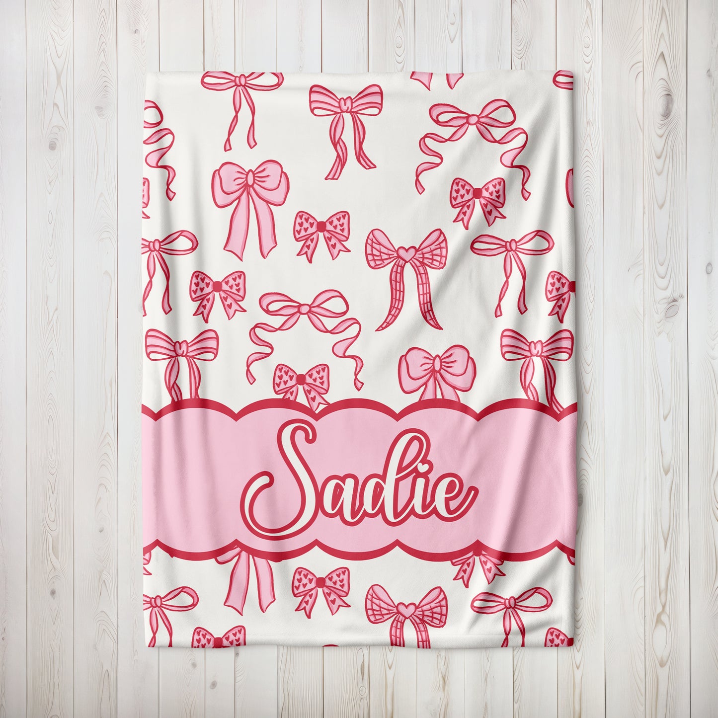 Personalized Minky - Coquette 1