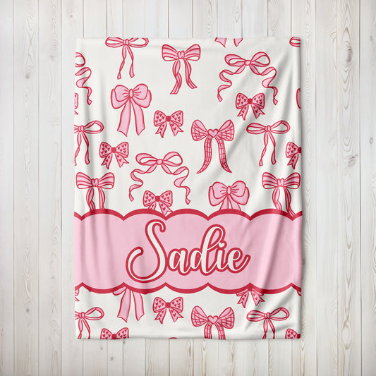 Personalized Minky - Coquette 1