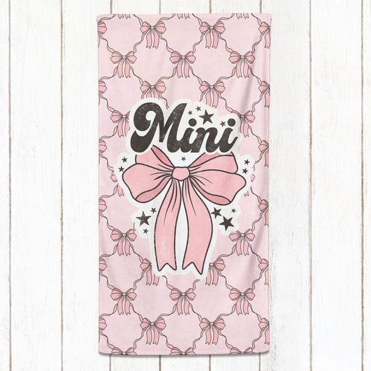 Mini Bows Towel