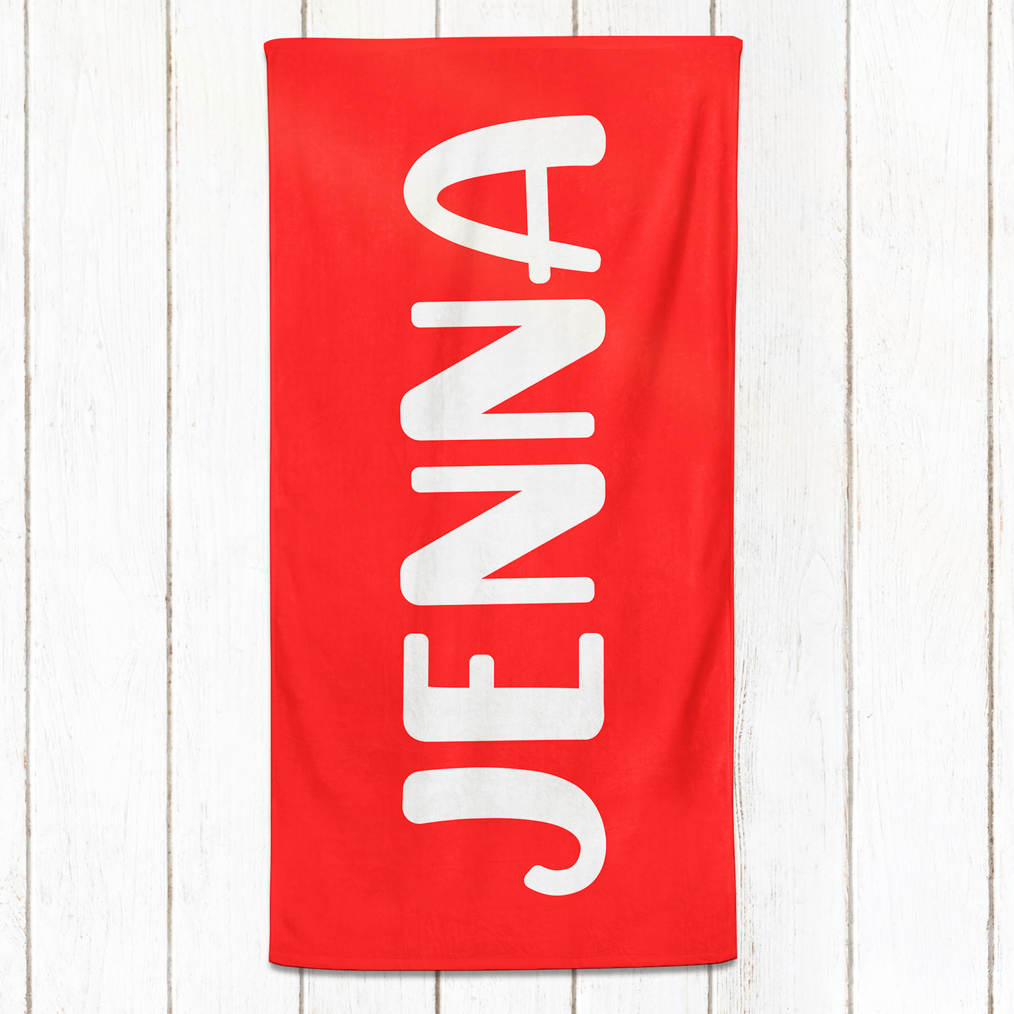 Solid Name Towel - Basics