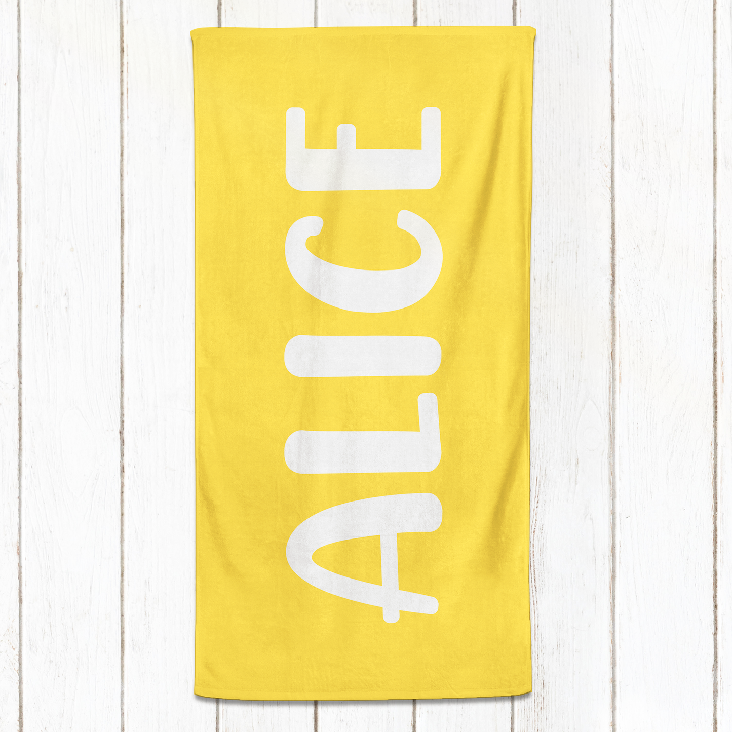 Solid Name Towel - Basics