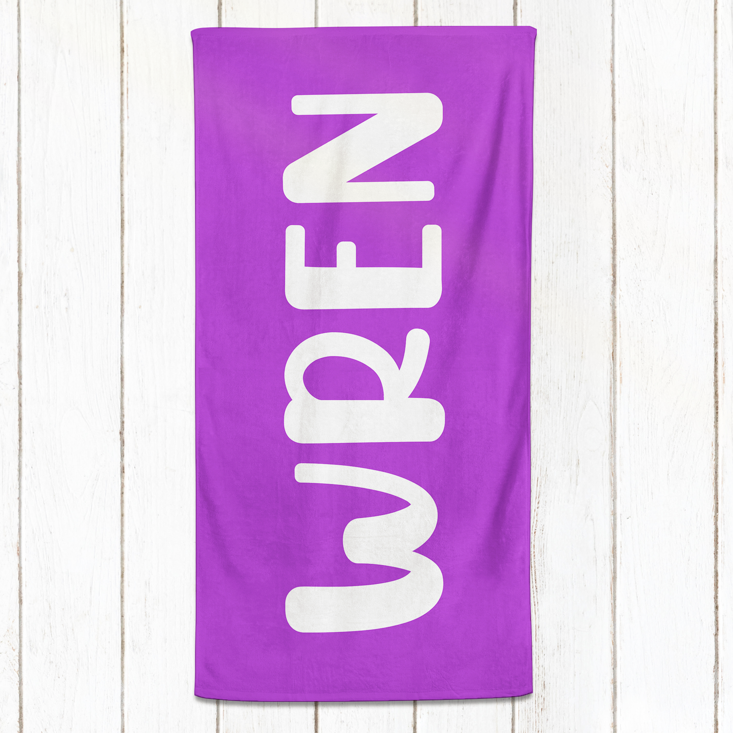 Solid Name Towel - Basics