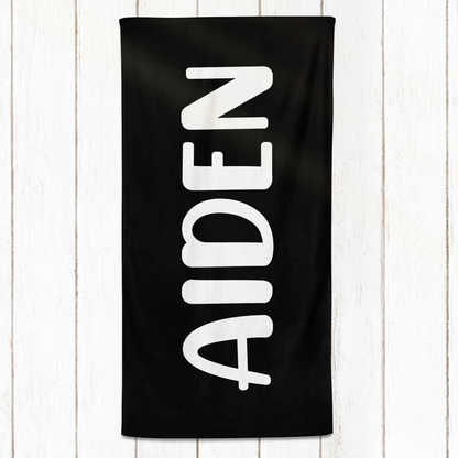 Solid Name Towel - Basics