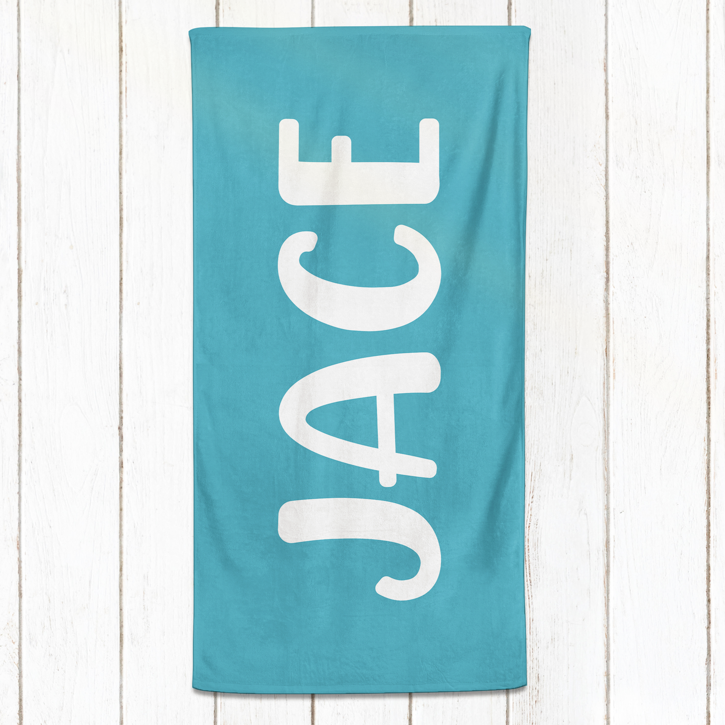 Solid Name Towel - Blues
