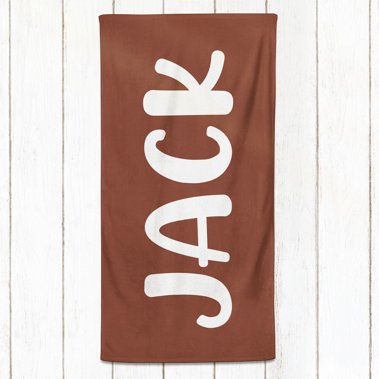 Solid Name Towel - Neutrals