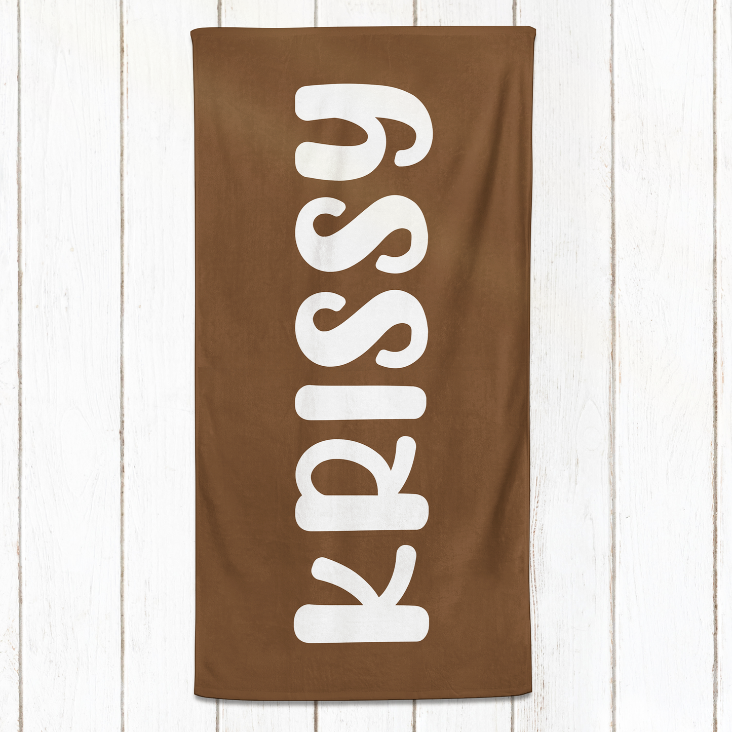 Solid Name Towel - Neutrals