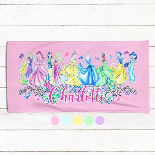 Blooming Royalty Towel