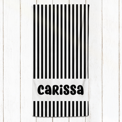 Pinstripe Towel